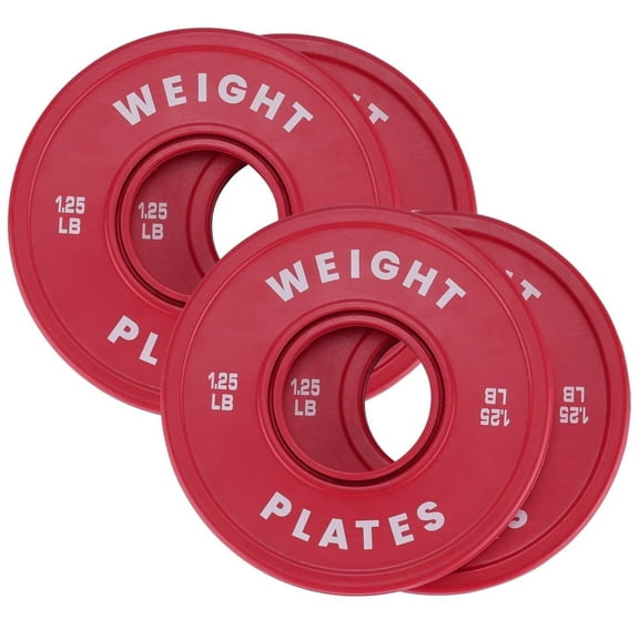 Change Plates 1.25LB 2.5LB 5LB 10LB 17.5 LB Set 37.5 LB Set Fractional Weight Plates 2 in Bumper plates for Weight Lifting,Strength Training Gym Home,Rubber Coating