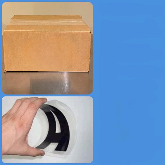 Changeable Outdoor Sign Flexible Letters for Portable Roadside Signs & Reader Boards | Condensed Style | 6" on 6-7/8" Black Letters/Red Numbers | 250 Count Set$$Other