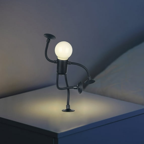 Changeable Shape Fun Sportsman Decorative Night Light, Bendable Mini Table Top Light, Suitable for Multiple Rooms