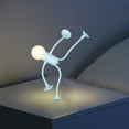 thumbnail image 1 of Changeable Shape Funny Night Light Diy Shape Night Lights Suction Cup Bendable Desk Lamp Decompression Ornaments For Bedroom Hallway Kitchen Christmas Decorat Night Lights Easy To Use, 1 of 4