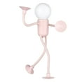 thumbnail image 1 of Changeable Shape Funny Sportsman Night Light,New Cute Light Bulb Man Mini Night Light,DIY Shape Night Lights,Suction Cup Bendable Desk Lamp Decompression Ornaments for Bedroom Bathroom Hallway, 1 of 2