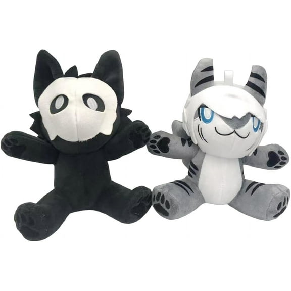 Changed Cute Anime Plushies Toys, Puro Plush Changed Furry Transfur Plushie, 9.8 Inch Anime Soft Stuffed Animal Doll Gift for Fans (2pcs)
