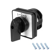 Changeover Switch 3 Position Rotary Selector Cam Switch 4 Terminals Momentary