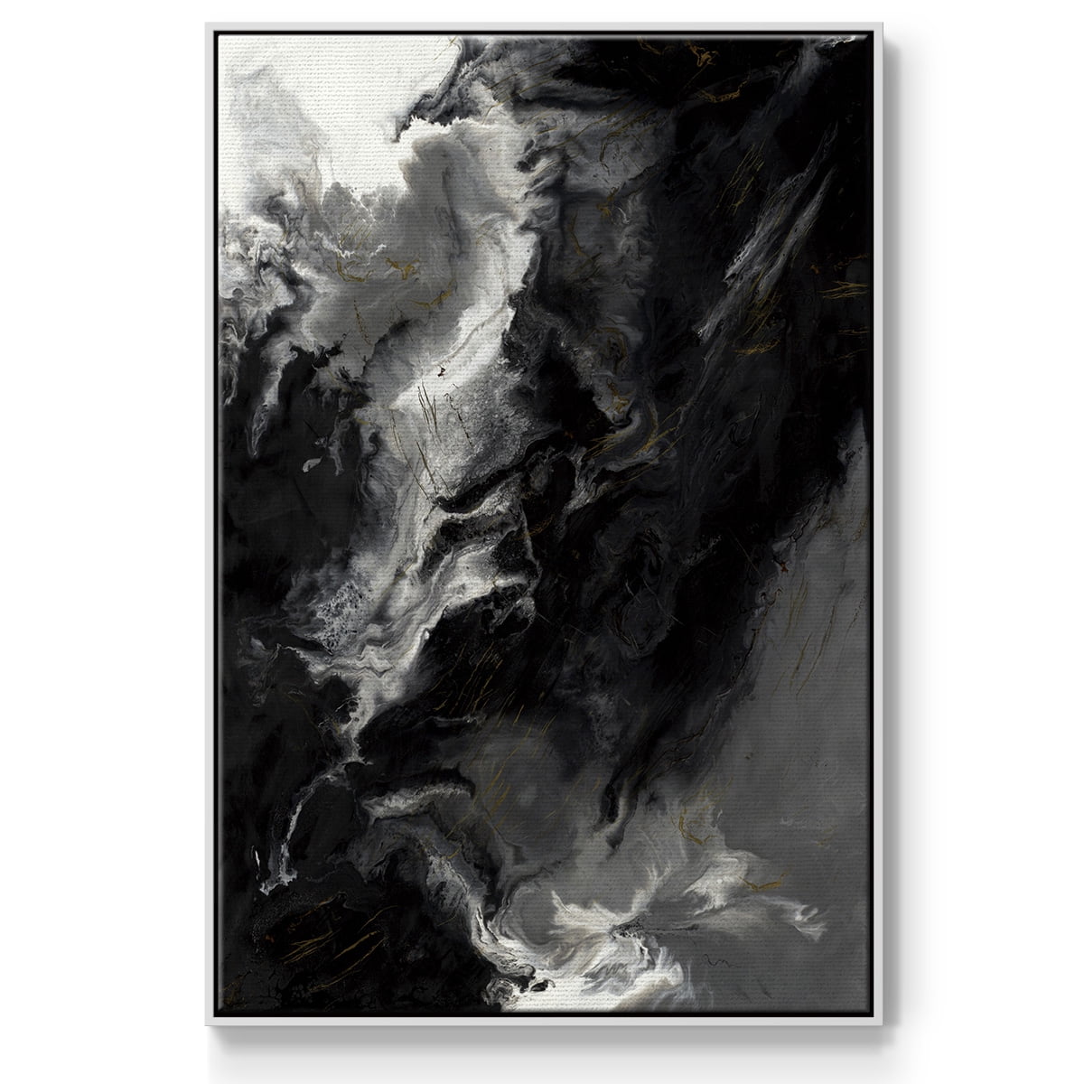 Changes Framed Premium Gallery Wrapped Canvas - Ready to Hang - 25 x 37 - White Floating Frame