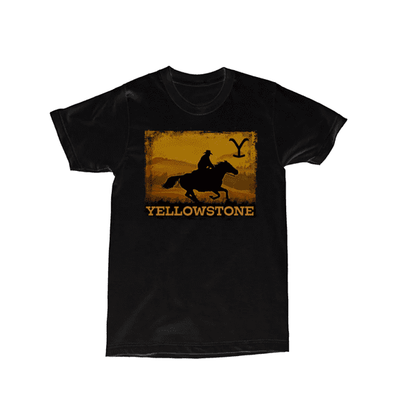 Changes Men's Riding on Dutton Ranch Short-Sleeve T-Shirt (Medium)