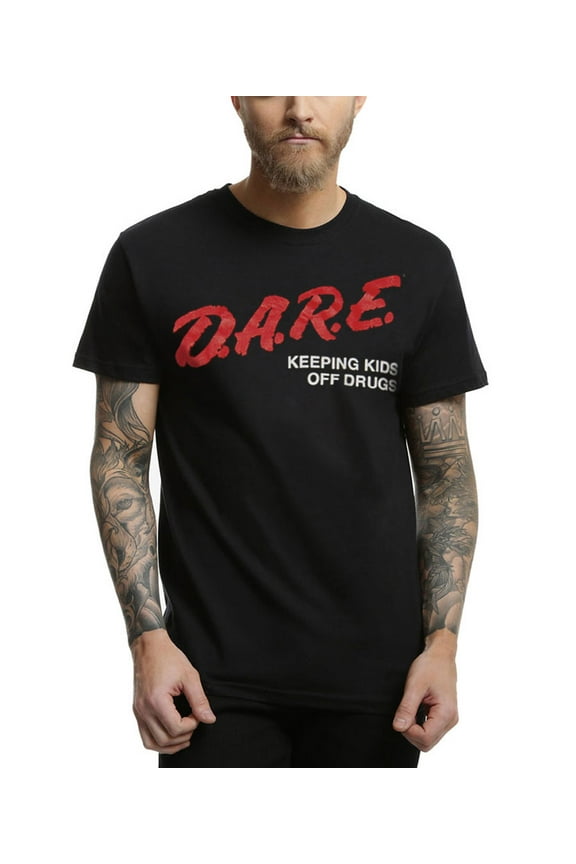 Short Sleeve Crew Neck Classic DARE Logo T-Shirt (Men's)
