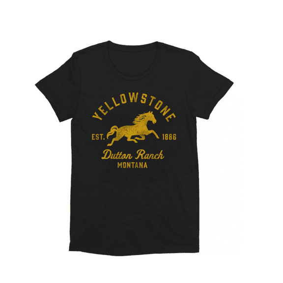 Changes Women's Dutton Horse Short-Sleeve T-Shirt (2XL)