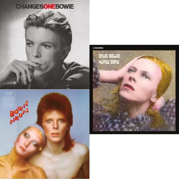 Changesonebowie (180G) & Pinups (2015 Remaster) & Hunky Dory [LP Vinyl Bundle]