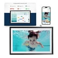 thumbnail image 1 of Changing 15.6" Smart Digital Picture Frame & Portable TV, WiFi Touchscreen Display with Google Calendar, Voice Assistant, Music Speaker, Photo & Video Sharing, Home Hub – Perfect Gift (Black & White), 1 of 14