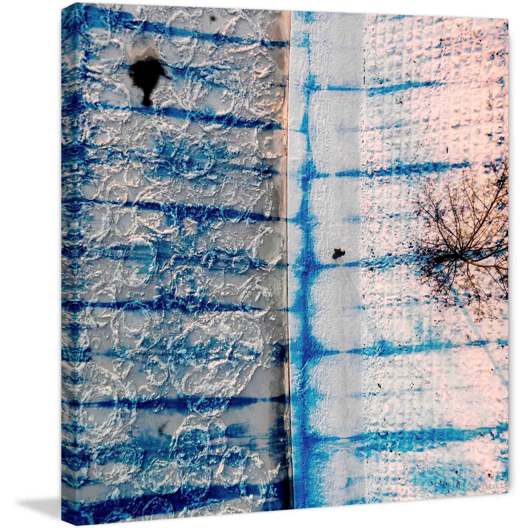 "Changing Landscape" Painting Print on Wrapped Canvas