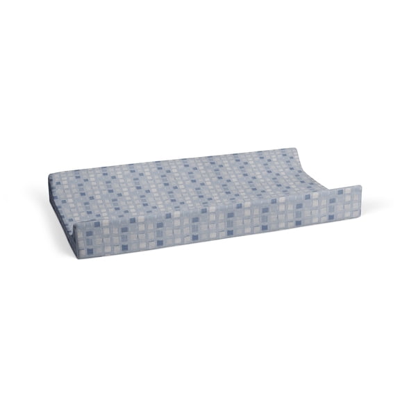 Changing Pad Cover | Blue Squares