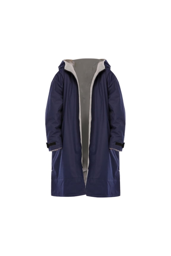 Changing Robe Jacket,Surf Changing Robe Jacket Women Men Poncho,Hooded Swimming Cloak Coat Windbreaker Polyester,Beach Surfing Pool Lining Anorak Raincoat Unisex,Thermal Warm Overcoat Rain