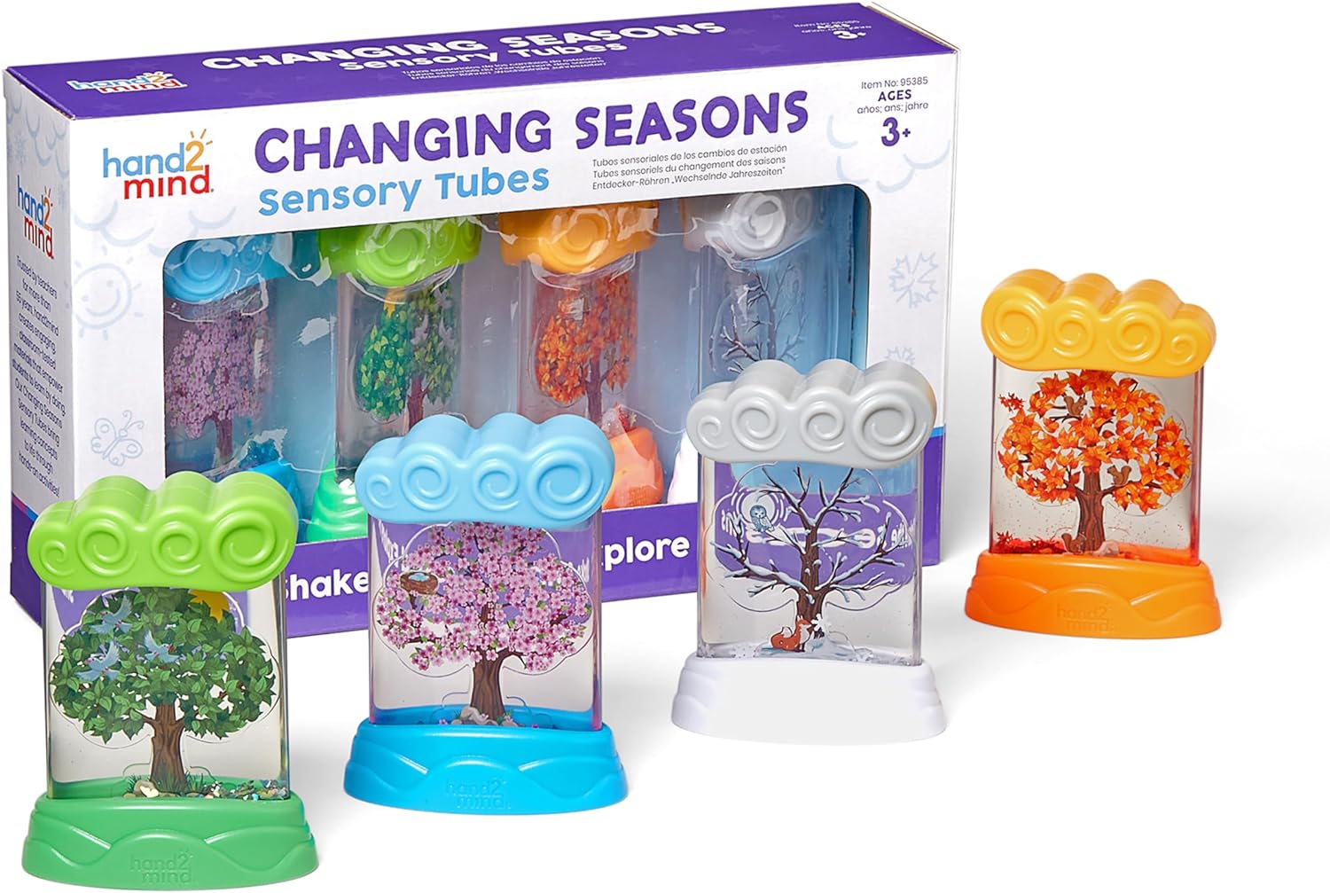 Changing Seasons Sensory Tubes Sensory Fidget Tubes for Kids Learn