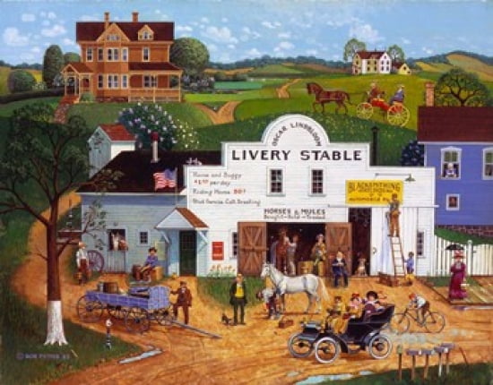Changing Times Canvas Art - Bob Pettes (24 x 19)