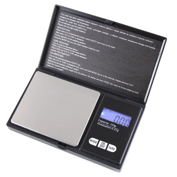 Changm Jewelry Scale, Digital Grams Scale, Food Scale, Jewelry Scale, Black, Kitchen Scale, Portable Travel Food Scale