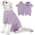 thumbnail image 1 of Changmaius Cat Collar Alternative: Long Sleeve Licking - Protective Recovery Suit for Male & Female Cats After Spay Surgery, Pet Surgical Onesie, 1 of 6