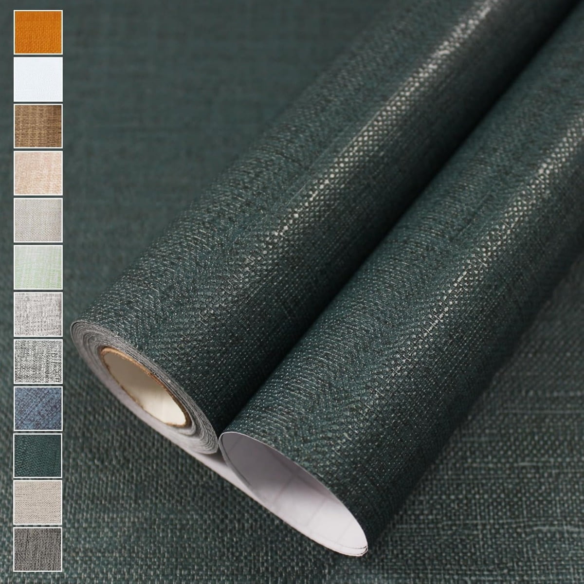 Changmaius Grasscloth Peel and Stick Wallpaper 15.7in x 78.7in