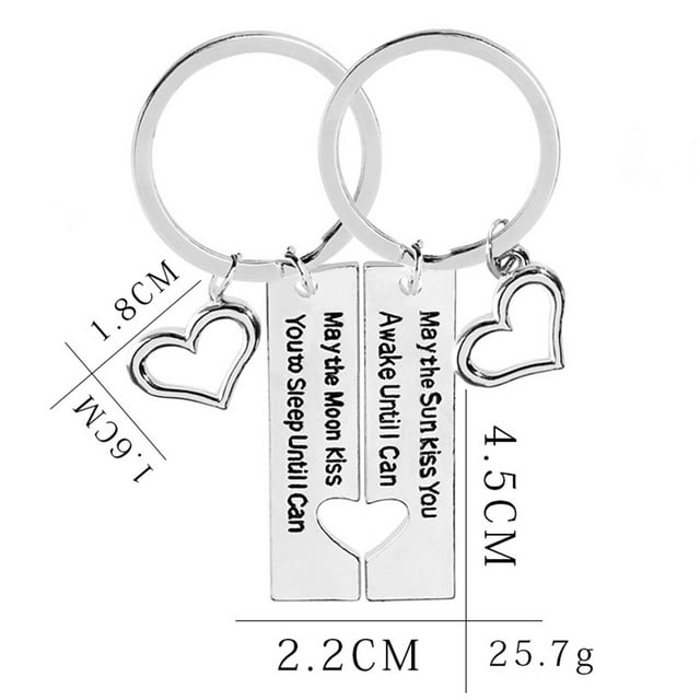 Changmusheng Couples Keychains Set May the You Awake Until I Can May
