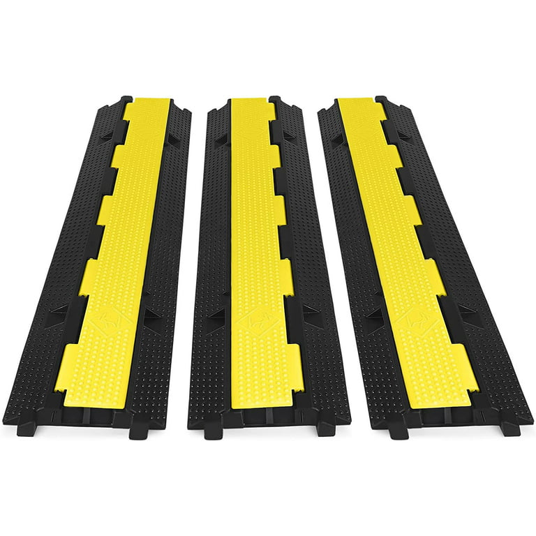 Rubber Cable Protector Floor Cable Protector Cable Ramp Protector Cable  Hose Protector - China Cable Protector Ramp, Cable Cover