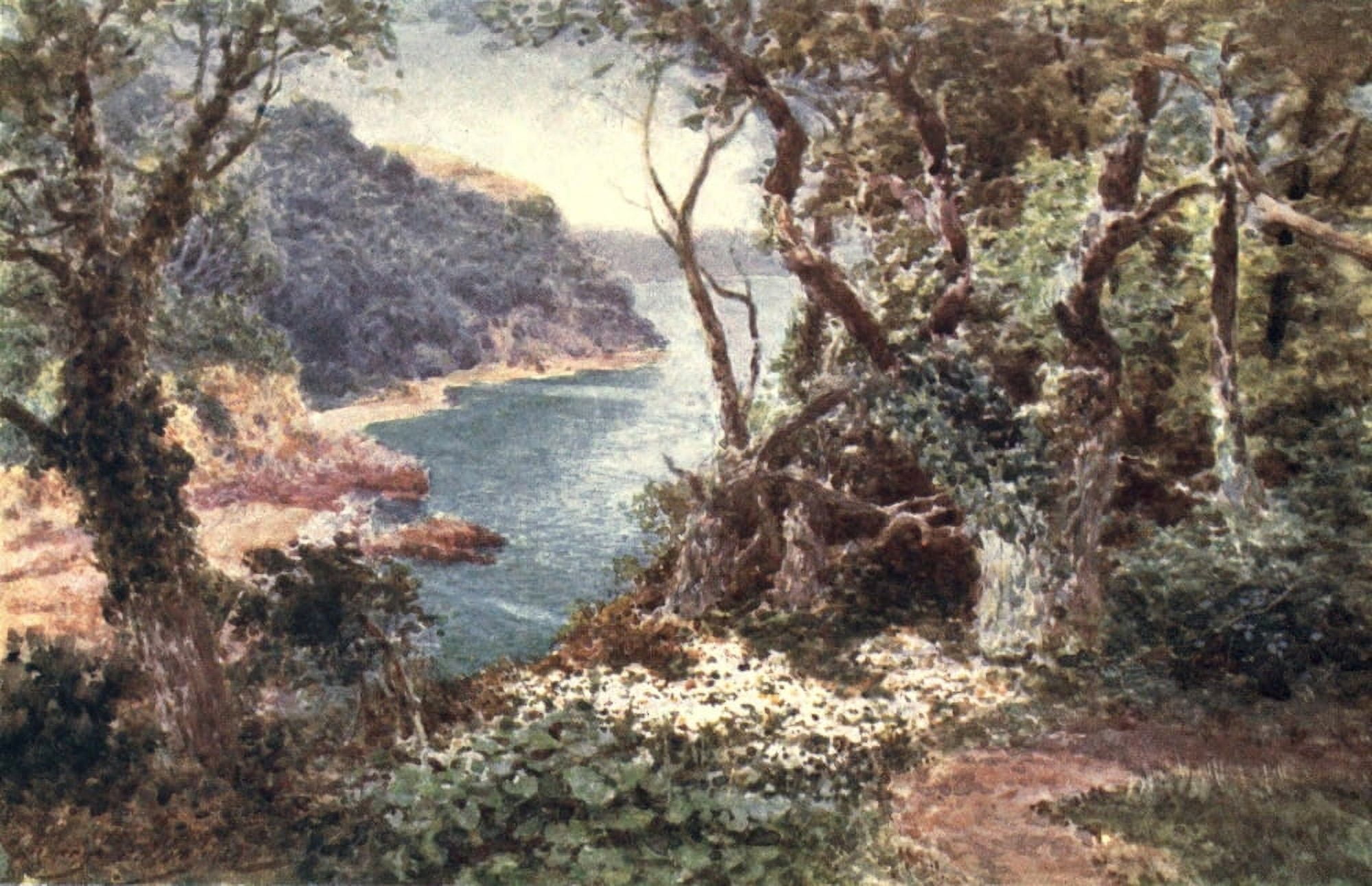 Channel Islands 1919 Belcroute Bay Jersey Canvas Art - Henry Bowser Wimbush (24 x 36)