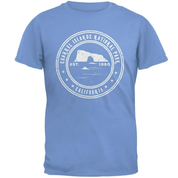 Channel Islands National Park Mens T Shirt Carolina Blue LG