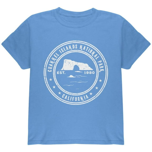 Channel Islands National Park Youth T Shirt Carolina Blue YSM