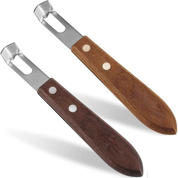 Channel Knife Zester - Fruit and Vegetable Tool for Decorating Cocktails, Desserts, and Salads Stainless Steel Tip