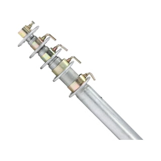 5-Section Telescopic FM Radio TV Antenna – 10.5-inch Silver Tone – Uxcell