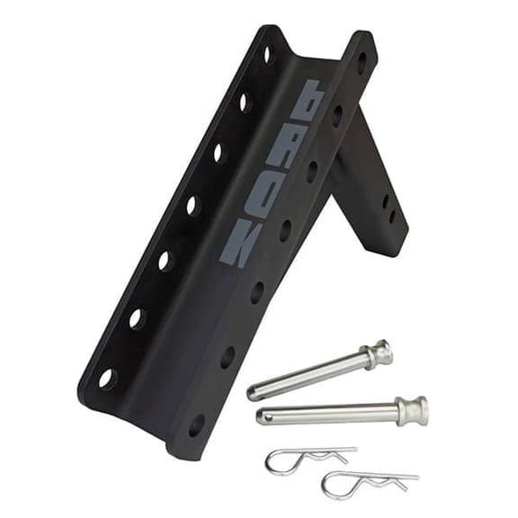 Channel Mount Kit 2"Shank, 8" Drop w/o Dual Ball Attachment. 22,000 lb. Capacity