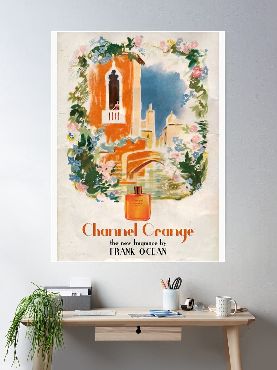 Channel Orange Poster Poster Wall Art, Modern Wall Decor For Living ...