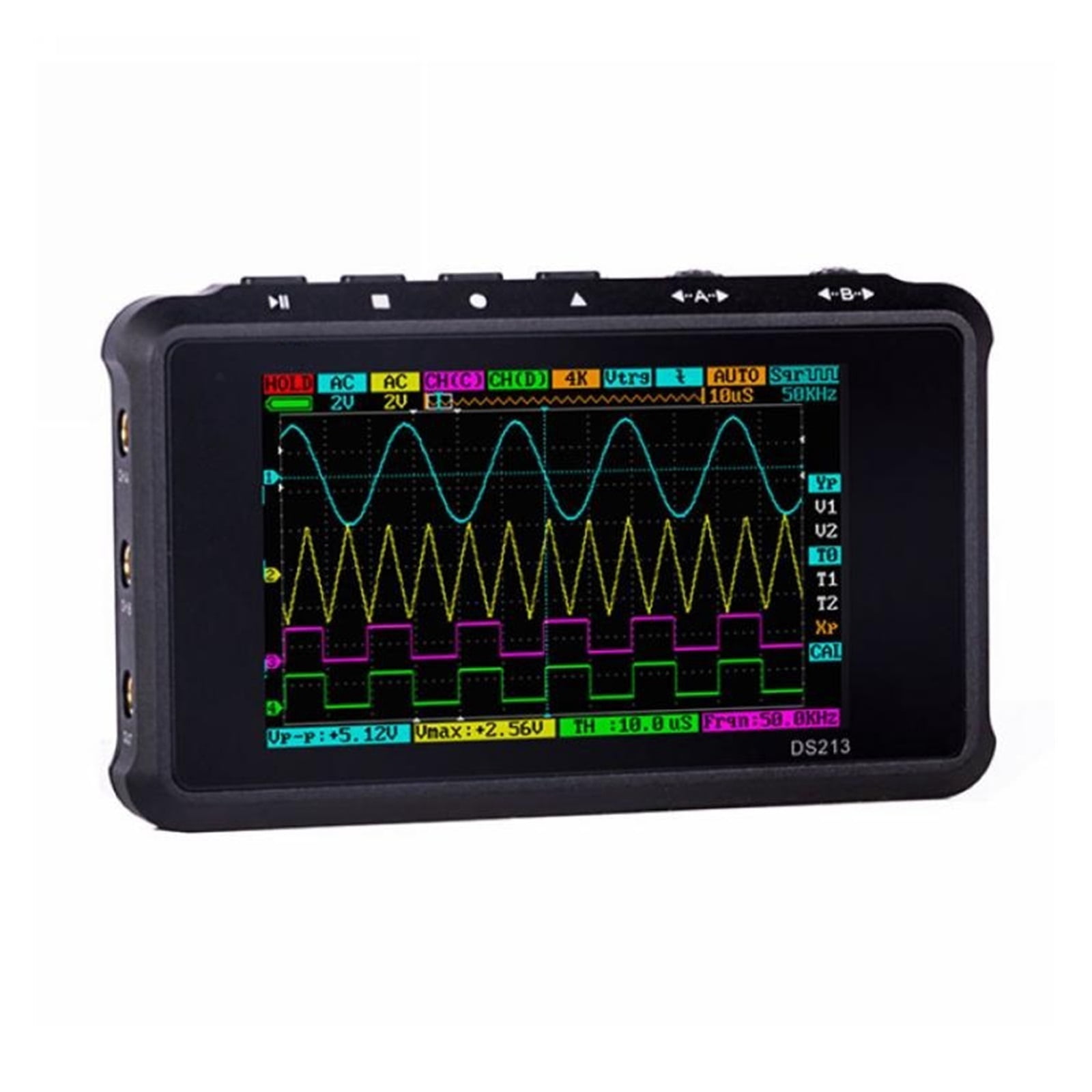 Channel Quad Pocket-Sized Digital Oscilloscope ,Professional Designed