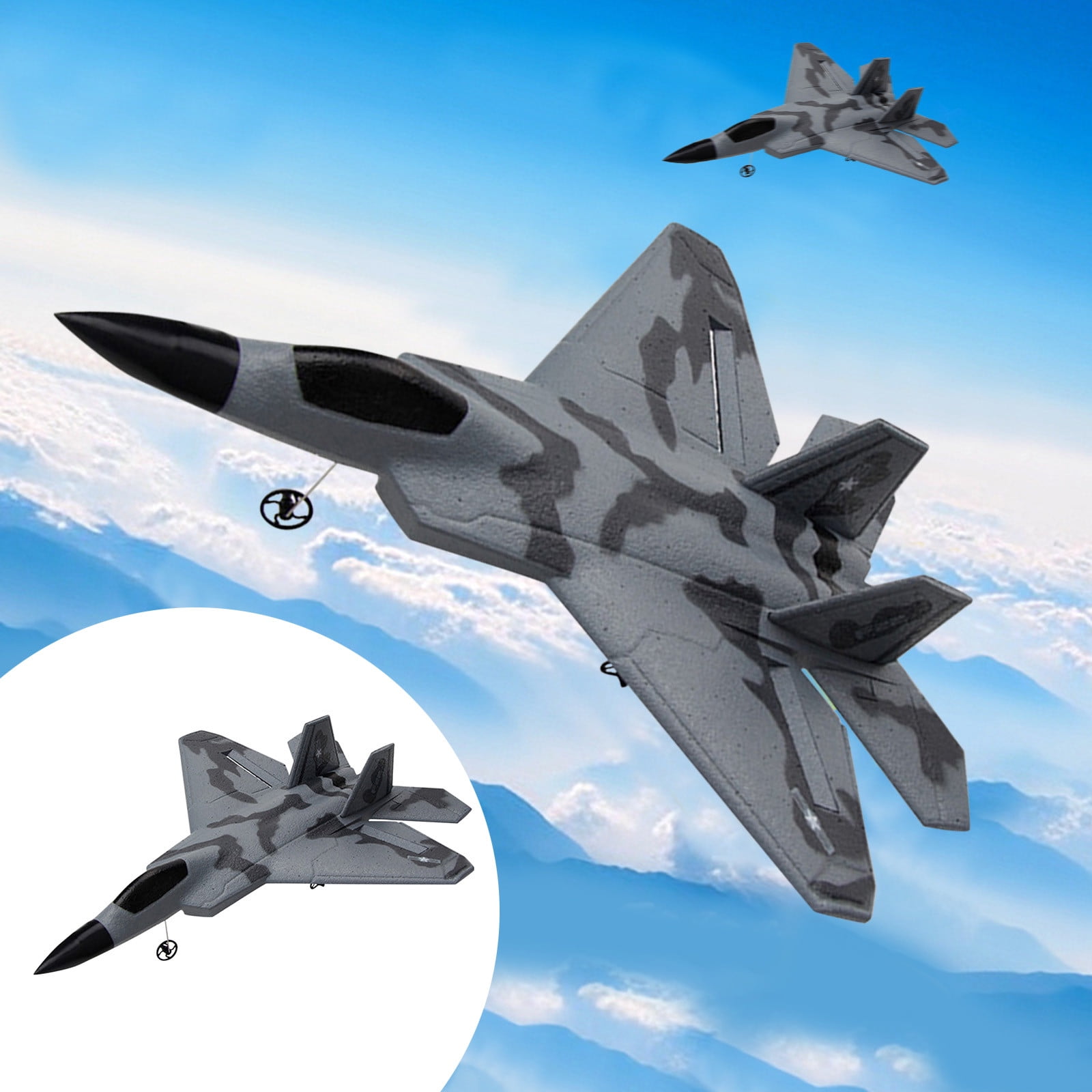 Channel Remote Control Airplane With Stabilizer Aircraft Plane Toy Easy