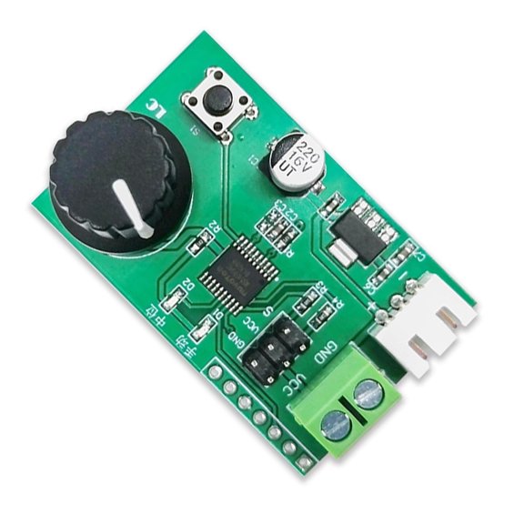 Channel Servo Tester Control Board with Knob for Precise Angle Adjustment and Serial Communication
