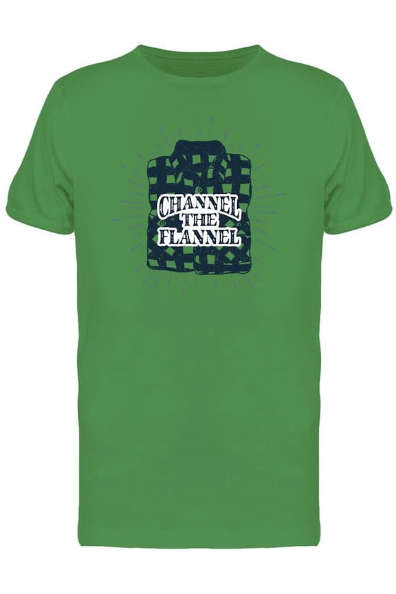 Channel The Flannel Lumberjack Tee Men's -Image by Shutterstock