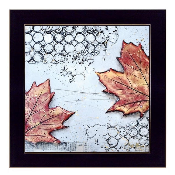 Channeling Fall 3 By Britt Hallowell Printed Wall Art Wood Multi-Color