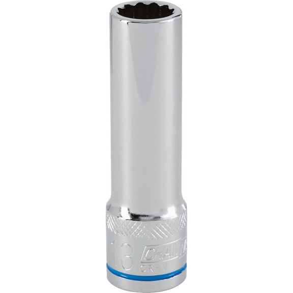 Channellock 1/2" Drive 13 mm 12-Point Deep Metric Socket