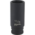 thumbnail image 1 of Channellock 1/2" Drive 15/16" 6-Point Deep Standard Impact Socket, 1 of 2