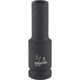 thumbnail image 1 of Channellock 1/2" Drive 3/8" 6-Point Deep Standard Impact Socket, 1 of 2