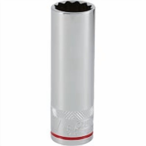 Channellock Triple Square Drive Socket 327248 - Chrome Plated, Deep, Chrome Vanadium Steel - One Size