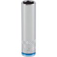 thumbnail image 1 of Channellock 1/4" Drive 9 mm 6-Point Deep Metric Socket, 1 of 2