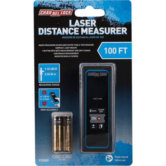 Channellock 100 Ft. Laser Distance Measurer - Single Pack
