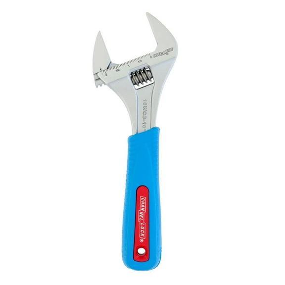 Channellock Adjustable Wrench 10WCB Code Blue Wideazz - 10 Inch - Blue
