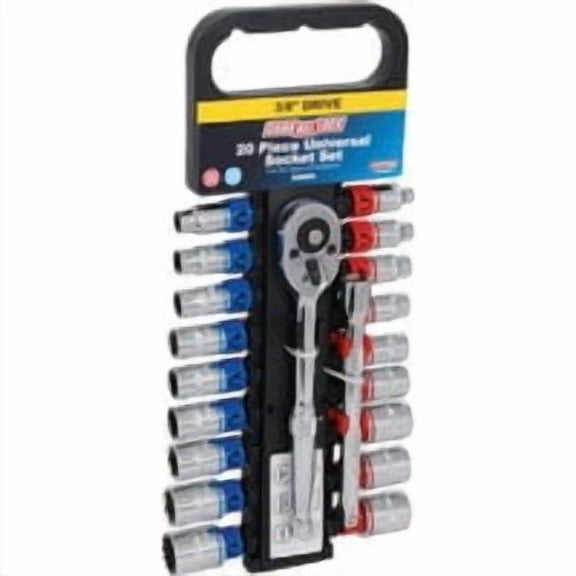 Channellock Products Channellock 20-Piece 3/8 In. Drive Universal Socket Set, Case of 2