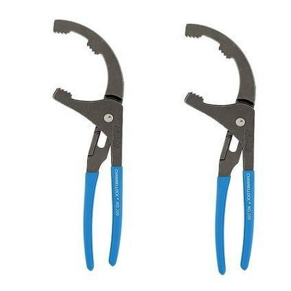 Channellock 209 9-Inch Oil Filter and PVC Plier 2-Pack
