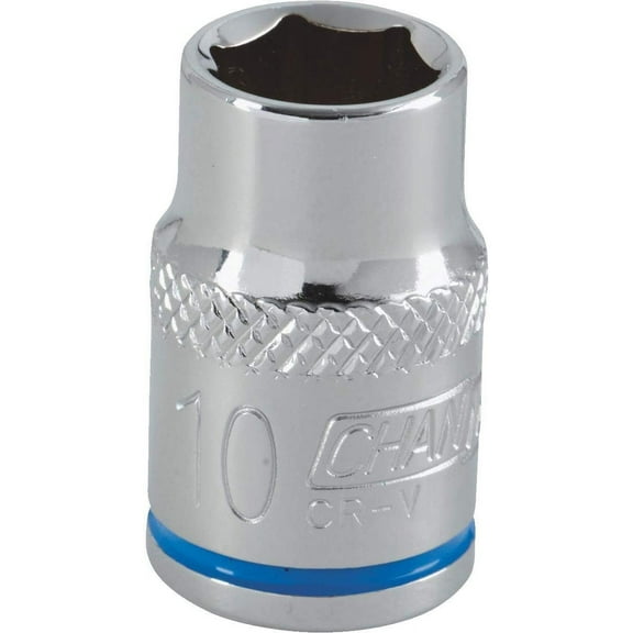 Channellock 3/8" Drive 10 mm 6-Point Shallow Metric Socket