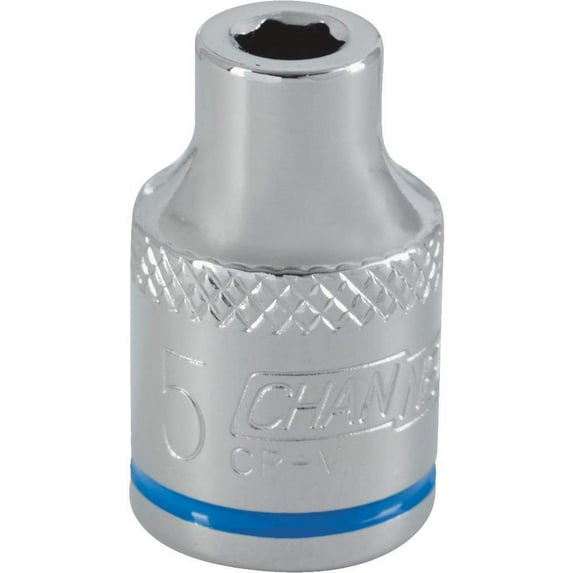 Channellock 3/8" Drive 5 mm 6-Point Shallow Metric Socket