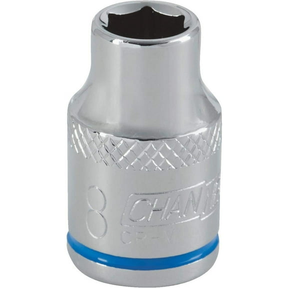 Channellock 3/8" Drive 8 mm 6-Point Shallow Metric Socket