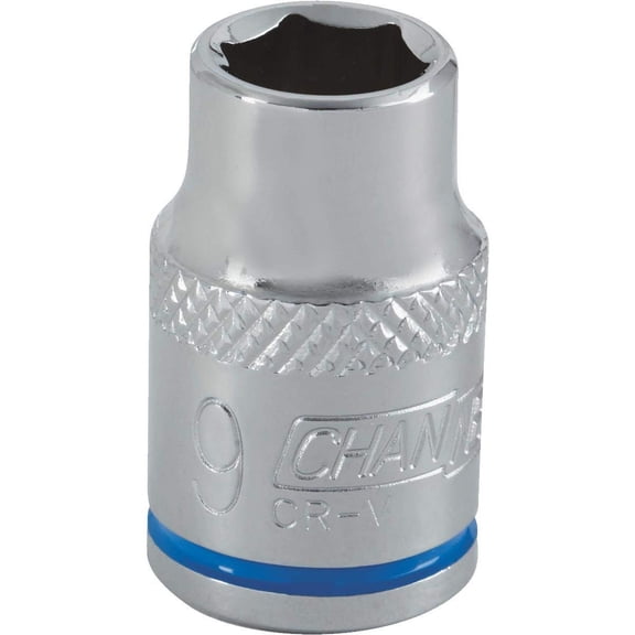 Channellock 3/8" Drive 9 mm 6-Point Shallow Metric Socket