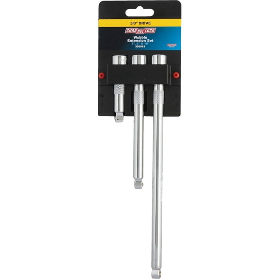 Channellock 3/8 In. Drive Wobble Socket Extension Set - Pack of 2