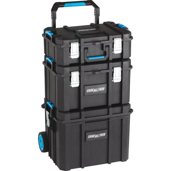 Channellock 3-In-1 Heavy Duty Modular Tool Storage System - Pack of 2